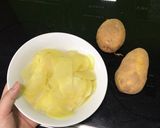 Hình bước làm 1 của món Snack khoai tây lắc phô mai 🥔🍟