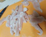 A picture of step 1 of Chicken Quesadillas.