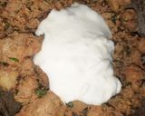 A picture of step 4 of Soyabean Dum Biryani.
