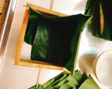 Hình bước làm 2 của món Bánh Chưng Nhân Đậu Phộng