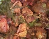 A picture of step 8 of Dry mutton kosha(no water).