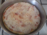 Pizza en sartén essen...fácil y rápida...con harina leudante