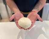 Foto del paso 1 de la receta: Malfatis de espinacas en salsa cuatro quesos y el toque, sale en cazuela de masa madre