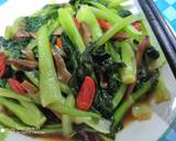 Stir fry green vegetable recipe step 4 photo
