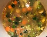 A picture of step 3 of Easy green vegetable lemongrass soup #vegan #vegetarian #gluten-free #paleo.