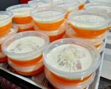 Foto langkah ke 5 dari resep Puding Mangga Krim Keju.