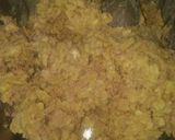 A picture of step 1 of Tuna Casserole Cakes.