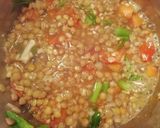 Foto del passaggio 2 della ricetta Zuppa di lenticchie ai cinque cerali🌽