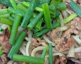 雙蔥炒甜肉片的食譜步驟4照片