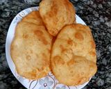 A picture of step 4 of Bhature.