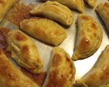 A picture of step 3 of Guava & Cream Cheese Empanadas Baked.