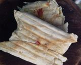 Foto del paso 4 de la receta: Paquetitos express 🫔 de panceta y huevo