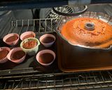 A picture of step 1 of Haunted Island Cake 👻.