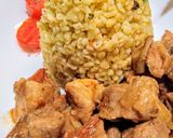 Tökös, laskagombás lapocka bulgurral recept fázis 2 fotója