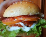 Foto langkah ke 8 dari resep Roti Burger (Burger Bun) Sekali Proofing.