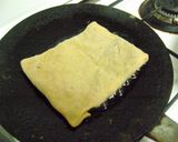 A picture of step 4 of Baida Roti (Stuffed Egg Keema Paratha).