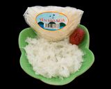 Hình bước làm 1 của món Yến chưng táo đỏ