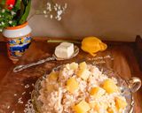 Foto del passaggio 6 della ricetta Riso ubriaco con ananas