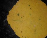 A picture of step 3 of Dal thepla.