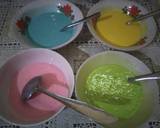 Apem Warna Warni langkah memasak 3 foto