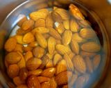 A picture of step 1 of Cashew, Almond rolls.