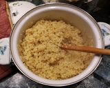 Tejszínes, mustáros zöldséges bulgur recept fázis 6 fotója