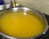 A picture of step 3 of Sindhi Style: 'Lal Math' or 'Lal Saag Dal'.