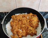 A picture of step 7 of Butter Chicken Biryani.