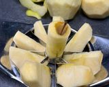 Une image de l'étape 1 de Quatre quart pomme tatin.