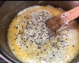 Foto del paso 5 de la receta: Salmón Sobre una cama de Fettuccine Alfredo al estilo Sonorense