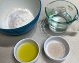 A picture of step 1 of Pizza Dough.