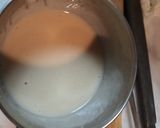A picture of step 2 of Lemon and Peach Brandy Sauce.