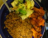Foto del paso 4 de la receta: Arroz con tocineta cebolla y salsa soya