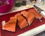 Foto del paso 7 de la receta: Salmón a la rockerfeller con el toque sonorense