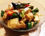 Foto langkah ke 5 dari resep Tahu Kecap Cabe Ijo.