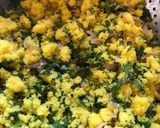 A picture of step 6 of Sooji Khaman Upma.