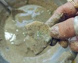 कुट्टू के आटे के पकोड़े,(प्लेन और लच्छेदार दोनों) रेसिपी चरण 4 फोटो