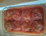 Foto del paso 6 de la receta: Pastel de albóndigas de carne y berenjena