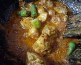 A picture of step 6 of Chicken Karhai.