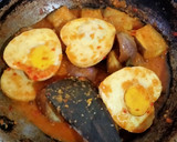 Foto langkah ke 7 dari resep Balado Terong dan Telur Mata Hati.