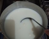 Foto langkah ke 2 dari resep White Chocolate Lychee Pudding.