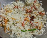 ভেজিটেবল বাসমতী পোলাও (vegetable basmati pulao recipe in Bengali) রেসিপির ধাপ 3 ছবি