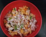A picture of step 1 of Prawns biryani/ chatpaty masale dar.