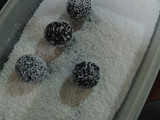 Trufas de chocolate en cantidad