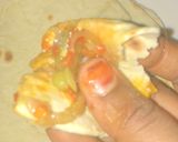 A picture of step 7 of Indian soft roti.
