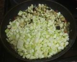 Foto del paso 5 de la receta Mosaico de pisto, potón y langostinos