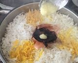 A picture of step 6 of Chicken biryani.