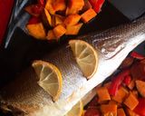 Foto del paso 3 de la receta Lubina al horno con boniato