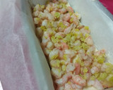 Foto del paso 5 de la receta: Pastel con pan de molde de espinacas y gambas