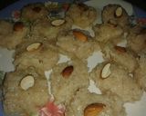 A picture of step 6 of Coconut barfi.